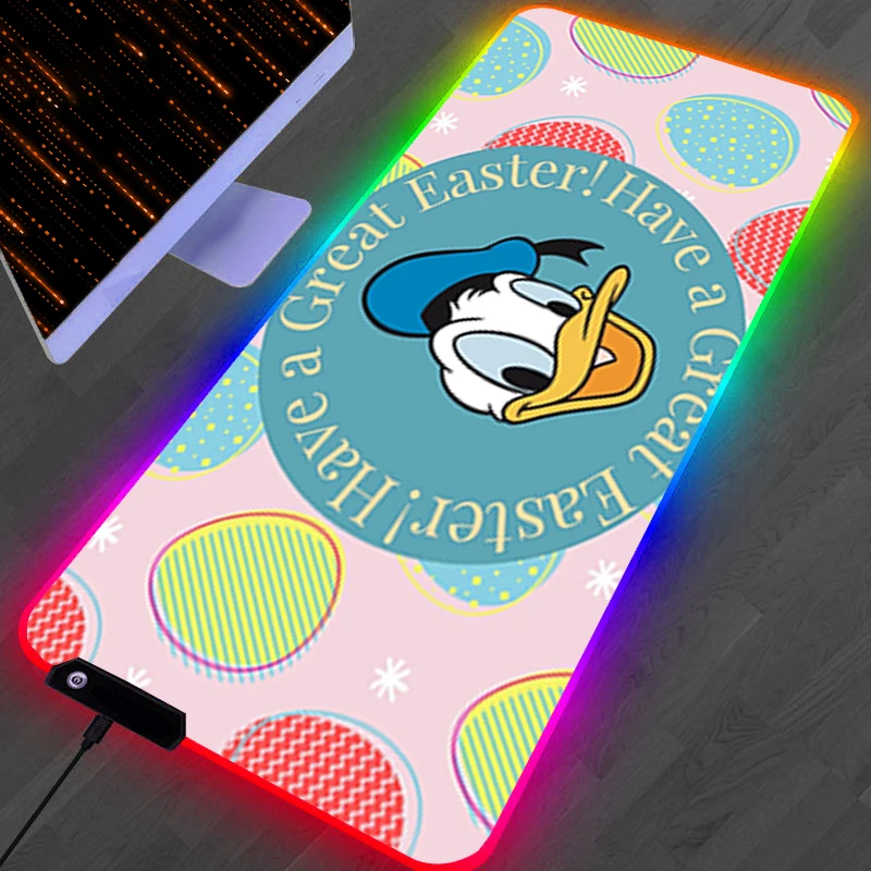 RGB LED Mouse Pad Gaming Mat PC Accessories HD Mousepad Desk Mat Non Slip Extended Pad Rubber D-donald D-daisy Duck Keyboard Pad
RGB LED Mouse Pad Gaming Mat PC Accessories HD Mousepad Desk Mat Non Slip Extended Pad Rubber D-donald D-daisy Duck Keyboard Pad