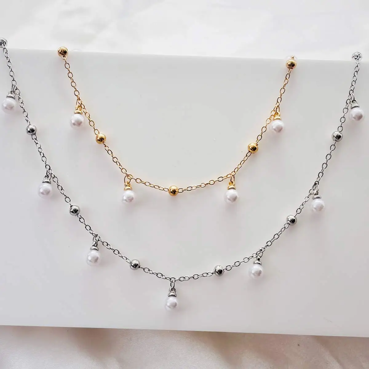 5M DIY Copper Link Chain Imitation Pearl Pendants 6mm Handmade Hairpin Waist Chain Jewelry Crafts Garment Accessories Supplies
5M DIY Copper Link Chain Imitation Pearl Pendants 6mm Handmade Hairpin Waist Chain Jewelry Crafts Garment Accessories Supplies