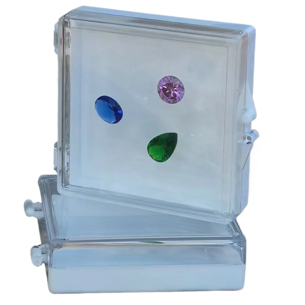 4Pcs Loose Diamond Jewelry Storage Box Gems Stone Organizer Sticky Rhinestone Showcase Gemstone Gift Packaging Box Zircon Tray
4Pcs Loose Diamond Jewelry Storage Box Gems Stone Organizer Sticky Rhinestone Showcase Gemstone Gift Packaging Box Zircon Tray