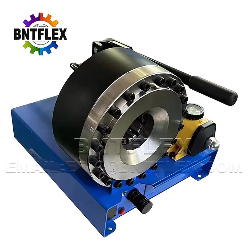 Portable Manual Hydraulic Hose Crimper R2 with 7 Sets of Dies Crimped Inner Diameter 6mm-25mm for Making Rubber Products
Portable Manual Hydraulic Hose Crimper R2 with 7 Sets of Dies Crimped Inner Diameter 6mm-25mm for Making Rubber Products