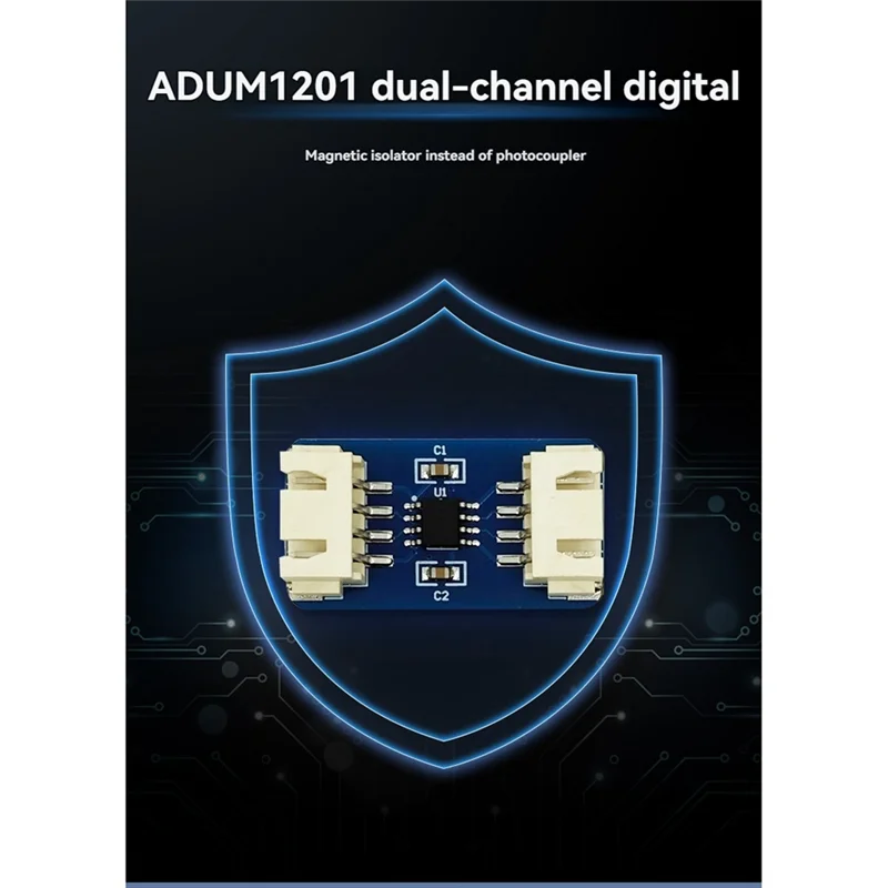 New--10PCS Serial Digital Isolator Module ADUM1201 Magnetic Isolation SPI CAN Bus Transceiver Signal Isolation
New--10PCS Serial Digital Isolator Module ADUM1201 Magnetic Isolation SPI CAN Bus Transceiver Signal Isolation
