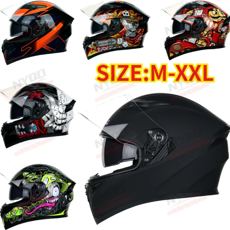 Jiekai Men Retro Full Face Motorcycle Helmet Cool Stylish Safety Protective Helmet for Motorbike Street Riding Cascos Para Moto
Jiekai Men Retro Full Face Motorcycle Helmet Cool Stylish Safety Protective Helmet for Motorbike Street Riding Cascos Para Moto