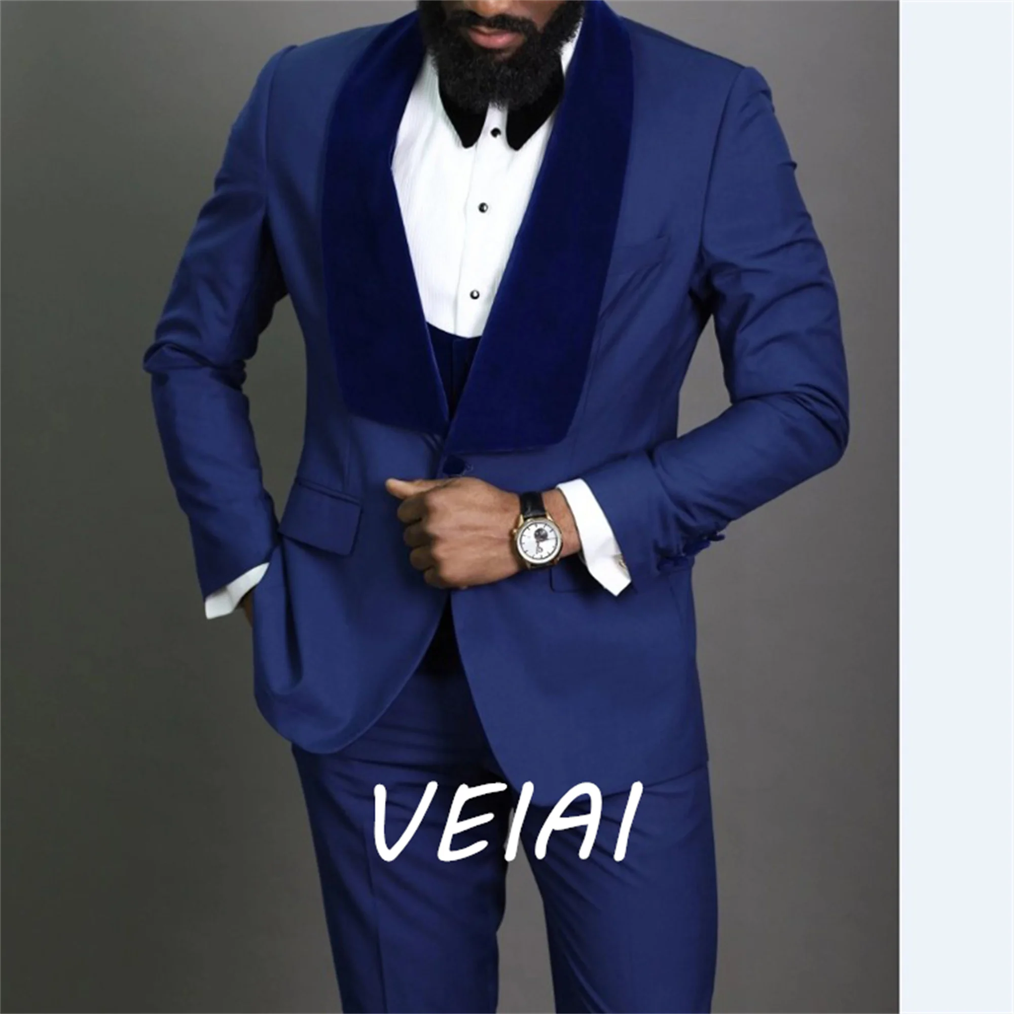 Индивидуальные королевские синие смокинги для жениха на свадьбу с бархатной шалью и лацканами, облегающие деловые мужские костюмы, комплект из 3-х предметов, куртка, жилет, брюки в африканском стиле
Индивидуальные королевские синие смокинги для жениха на свадьбу с бархатной шалью и лацканами, облегающие деловые мужские костюмы, комплект из 3-х предметов, куртка, жилет, брюки в африканском стиле