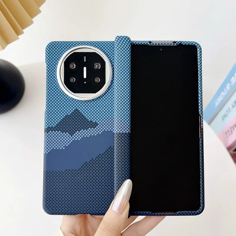 3in1 Case for Huawei Mate X6 X5 X3 Kevlar Pattern Built-in Magnetic Front PC Frame Middle Hinge Protection Back Cover
3in1 Case for Huawei Mate X6 X5 X3 Kevlar Pattern Built-in Magnetic Front PC Frame Middle Hinge Protection Back Cover