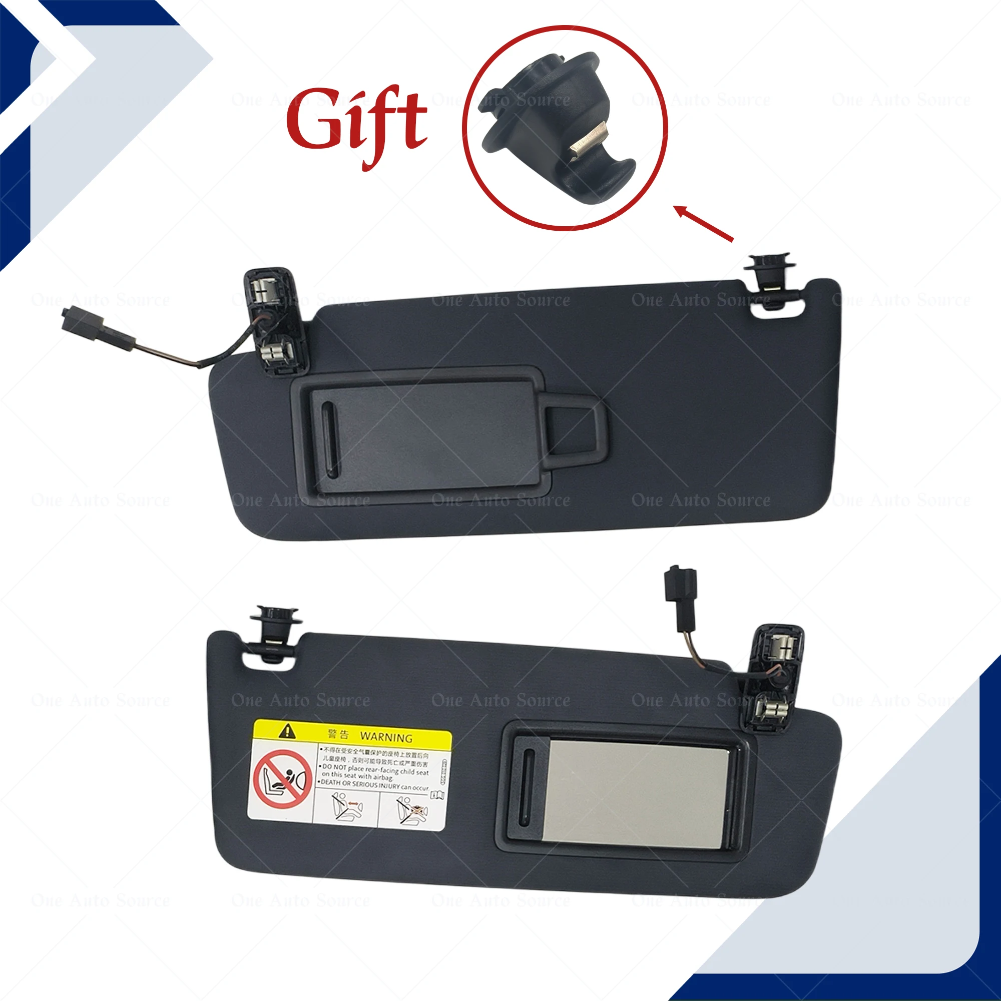 For SEAT Ibiza ST Ateca Arona Front Sun Visor Panel Driver Passenger Side Black Sunvisor 5GG857551 5GG857552 5G0857551 5G0857552
For SEAT Ibiza ST Ateca Arona Front Sun Visor Panel Driver Passenger Side Black Sunvisor 5GG857551 5GG857552 5G0857551 5G0857552