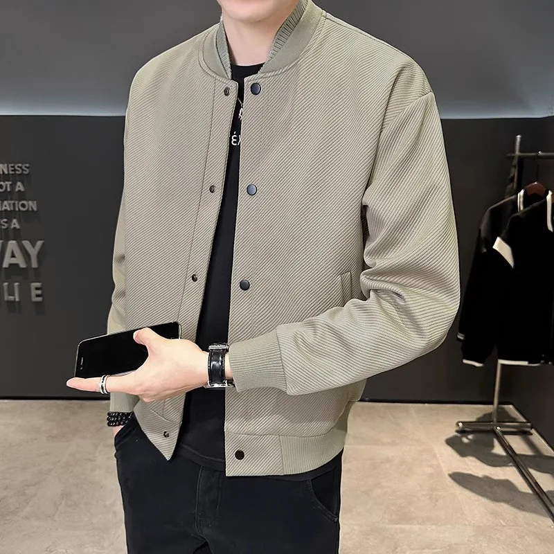 Baseball Jaet Men's Casual Versatile Sli Spring Autumn 2024 New Trendy Brand High-End Feeling Match All Leisure Men's Coat
Baseball Jaet Men's Casual Versatile Sli Spring Autumn 2024 New Trendy Brand High-End Feeling Match All Leisure Men's Coat