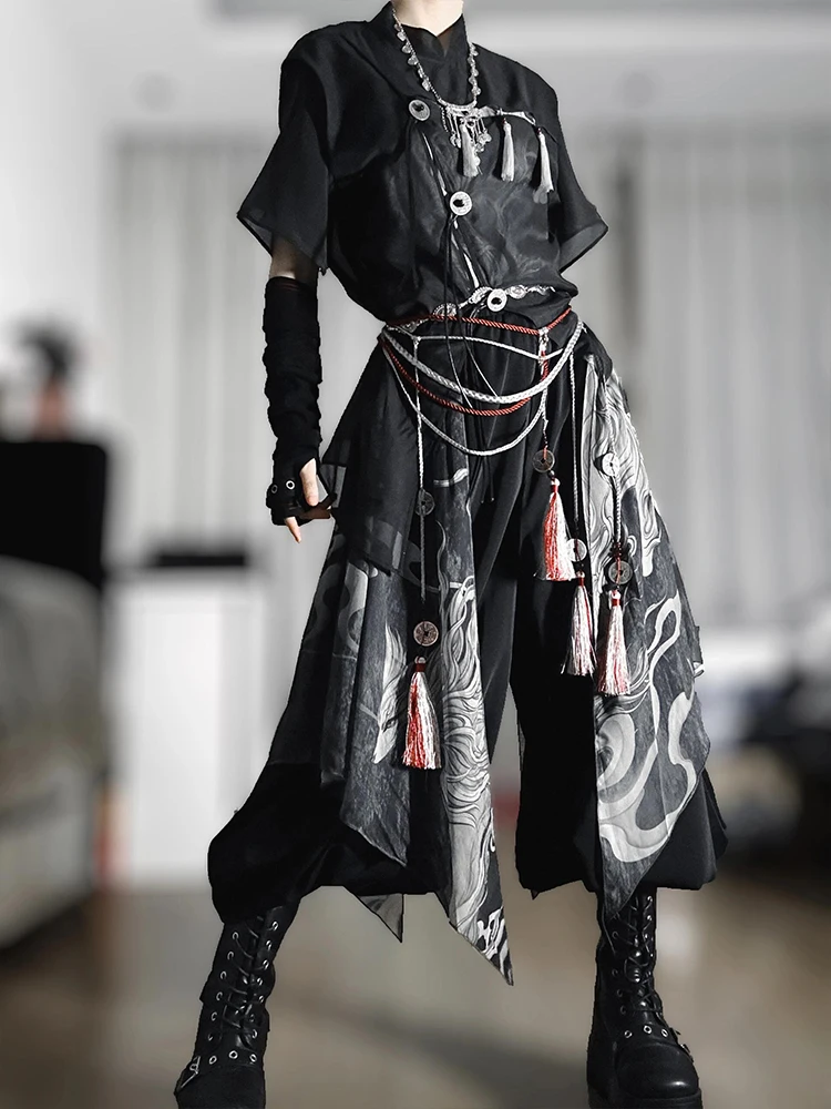 loween Cosplay Ancient Chinese Sle ort Sve Lantern Pants Set Women's Faion Traditional Hanfu Outfit Youthful Feel
loween Cosplay Ancient Chinese Sle ort Sve Lantern Pants Set Women's Faion Traditional Hanfu Outfit Youthful Feel