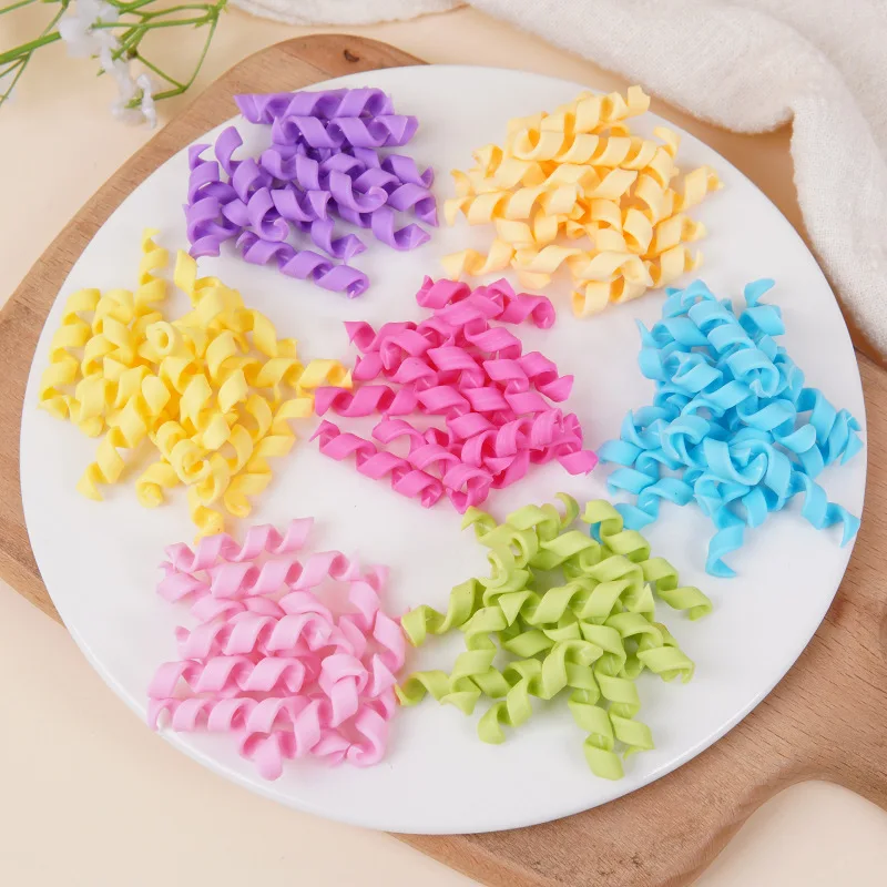 10pcs Fake Spaghetti RollsColorful Soft Ceramic Chocolate Rolls Spaghetti Handmade DIY Simulation Cake Accessories Decorations
10pcs Fake Spaghetti RollsColorful Soft Ceramic Chocolate Rolls Spaghetti Handmade DIY Simulation Cake Accessories Decorations