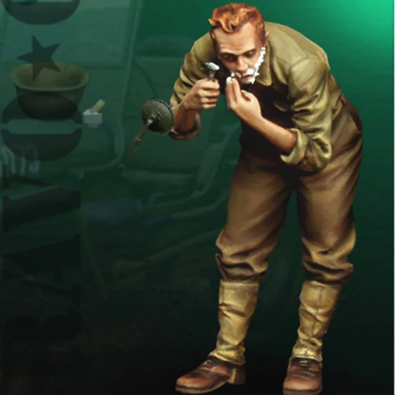 1/35 Scale Resin Figure Model Kit Vietnam War American Soldier Shaving Military Hobby Miniatures Unassembled Unpainted N867-1
1/35 Scale Resin Figure Model Kit Vietnam War American Soldier Shaving Military Hobby Miniatures Unassembled Unpainted N867-1