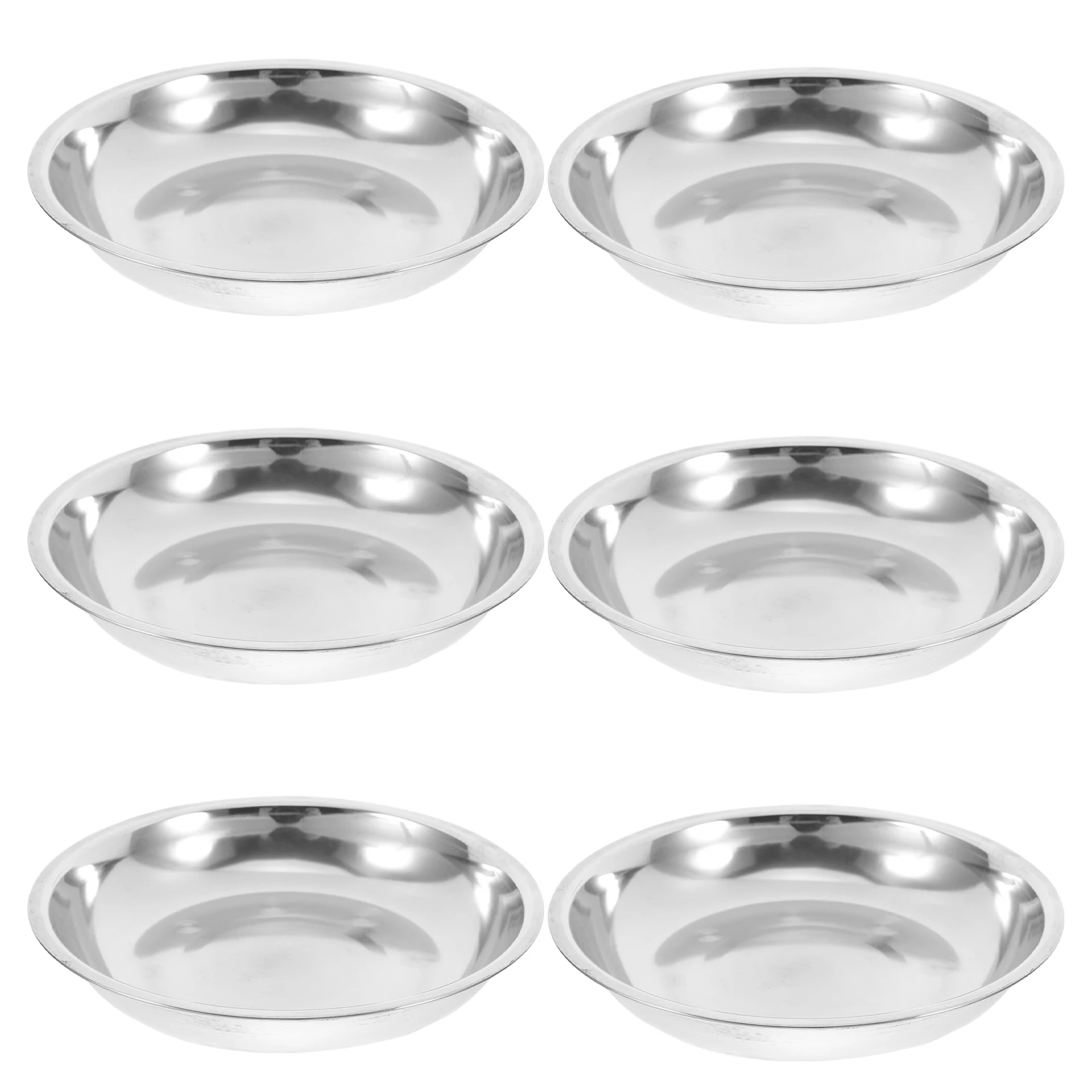 6 Pcs Grill Tray Stainless Steel Dish Plate Plates for Adults Metal Food Dessert Trays Cake Serving Outdoor Picnic
6 Pcs Grill Tray Stainless Steel Dish Plate Plates for Adults Metal Food Dessert Trays Cake Serving Outdoor Picnic