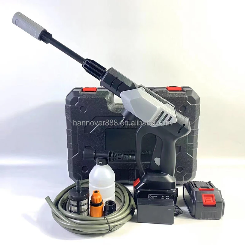 Portable Electric Washing Machine Jet High Pressure Cleaner Wireless Water Gun
Portable Electric Washing Machine Jet High Pressure Cleaner Wireless Water Gun