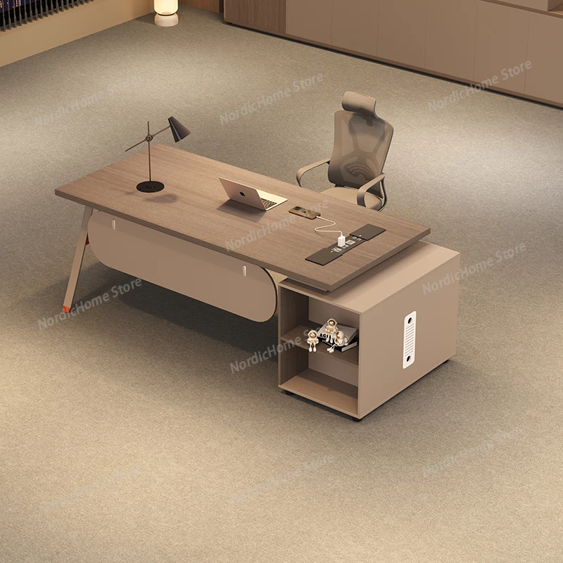 Light Luxury Simple Boss Table Modern Designer Customization Reading Storage Desk Filing Cabinets Bureau Meuble Furniture
Light Luxury Simple Boss Table Modern Designer Customization Reading Storage Desk Filing Cabinets Bureau Meuble Furniture