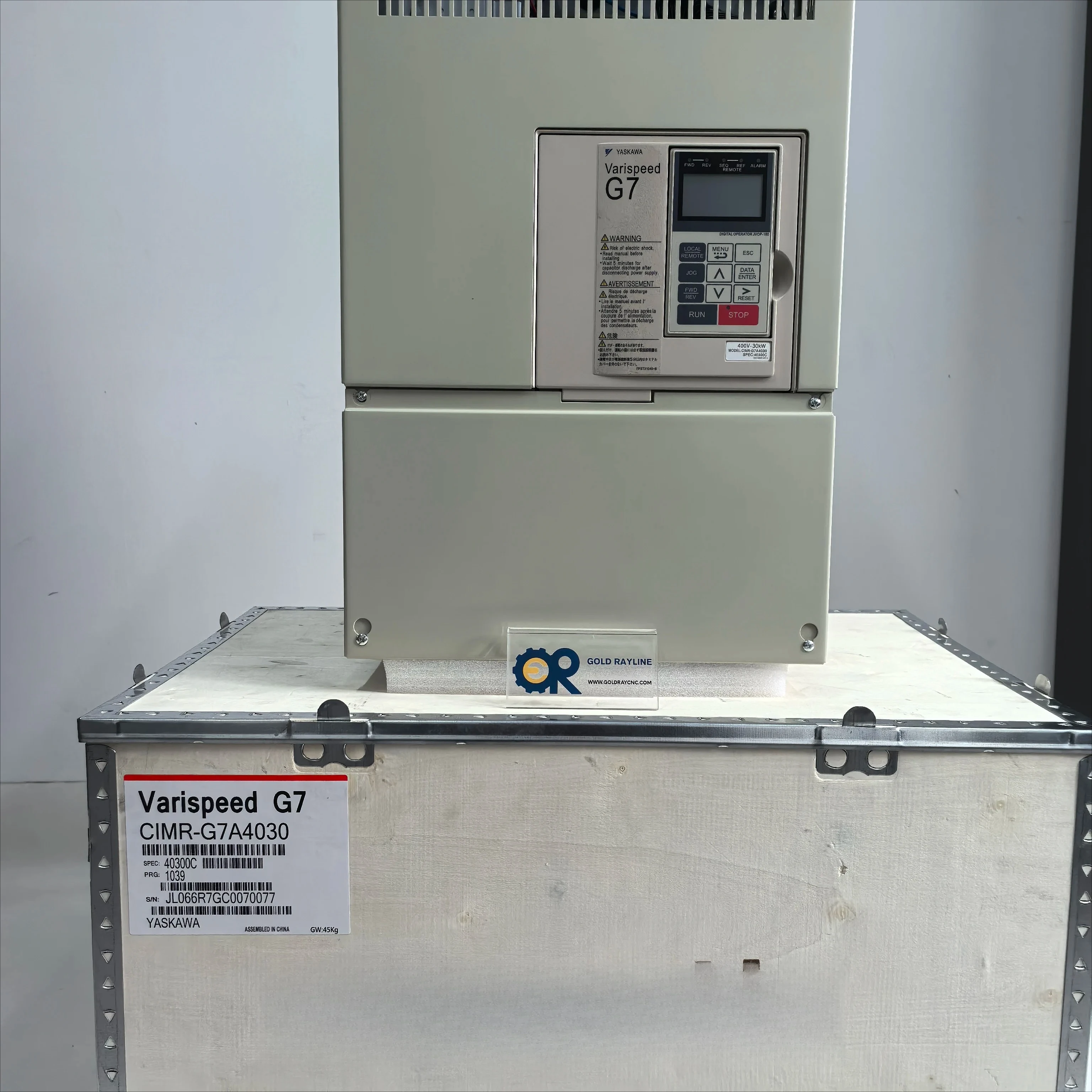 New CIMR-G7A4030 Inverter Expedited Delivery
New CIMR-G7A4030 Inverter Expedited Delivery