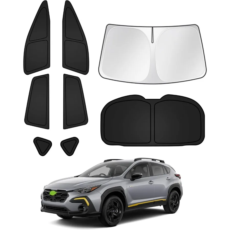 Sunshades for Subaru Crosstrek 2024 2025 2026 Accessories Windshield Sun Shade Side Rear Window Shade Cover Sun Visor Shield Pr
Sunshades for Subaru Crosstrek 2024 2025 2026 Accessories Windshield Sun Shade Side Rear Window Shade Cover Sun Visor Shield Pr
