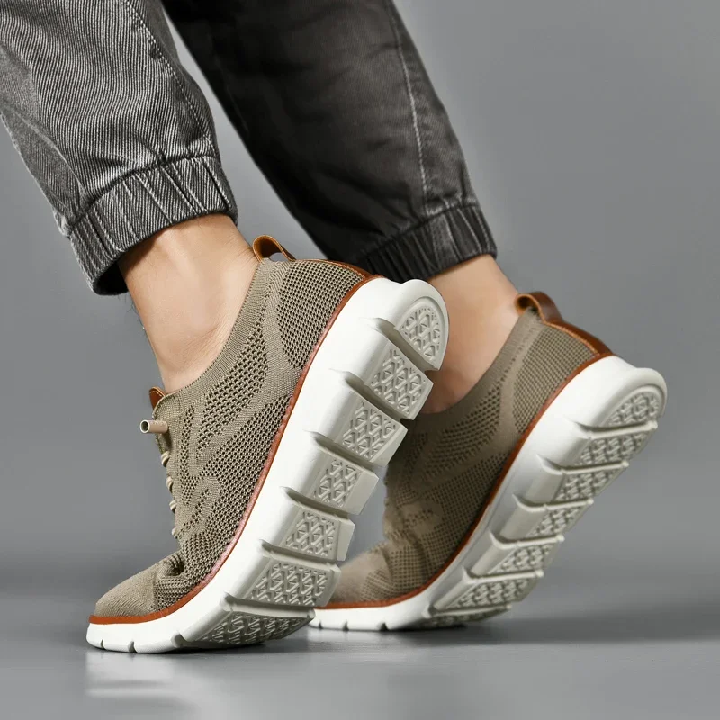 Mens Casual Shoes Spring Mesh Sneakers Plus Size Business Casual Business Loafers Formal Shoes for Men Trainers
Mens Casual Shoes Spring Mesh Sneakers Plus Size Business Casual Business Loafers Formal Shoes for Men Trainers