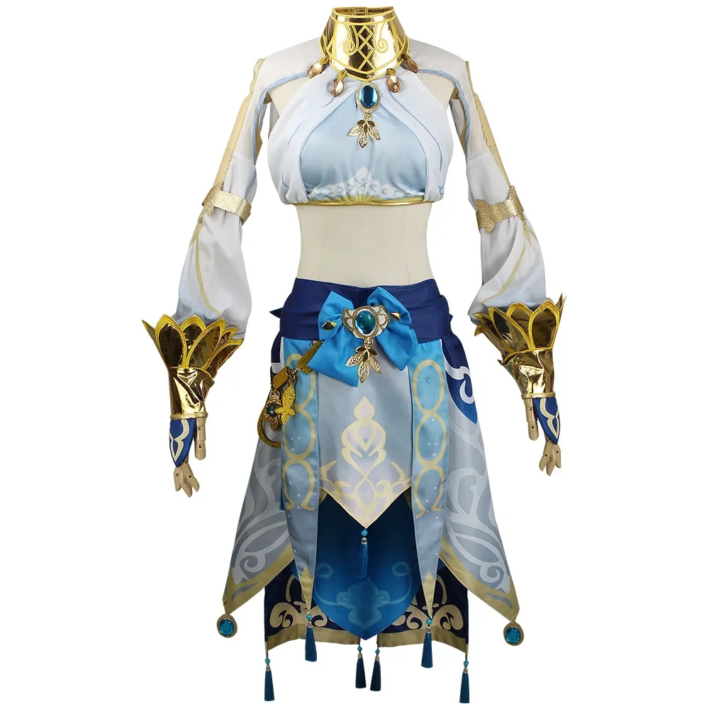 Genshin Impact Nilou Cosplay Costume Halloween Carnival Game Uniform Wig Women's Lolita Clothing Shirt Skirt Ornaments 
Genshin Impact Nilou Cosplay Costume Halloween Carnival Game Uniform Wig Women's Lolita Clothing Shirt Skirt Ornaments
