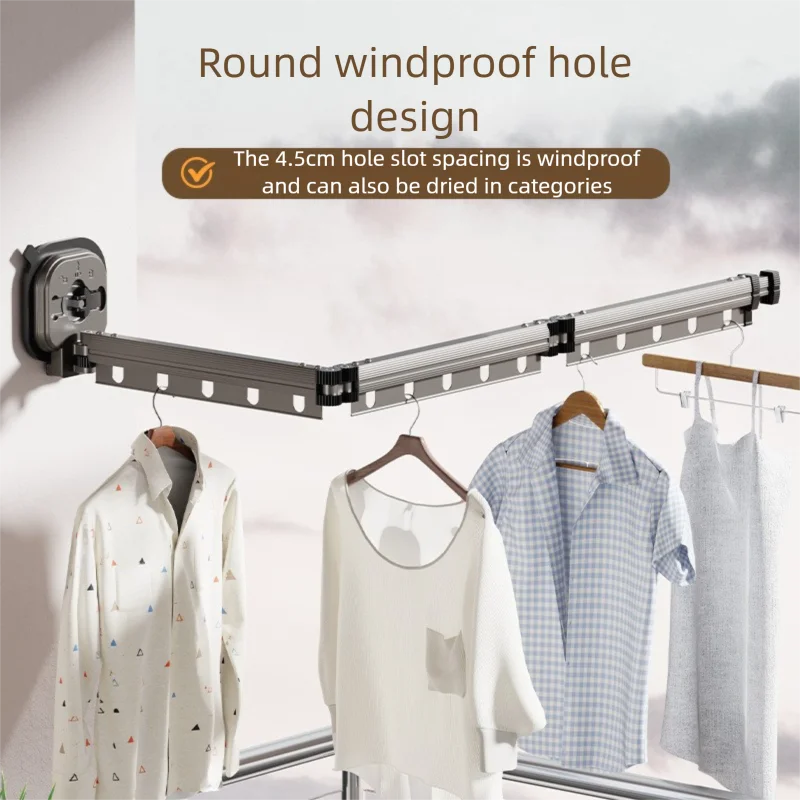 AOBT Telescopic Suction Cup Drying Rack Folding Balcony Invisible Clothes Dryer Rod Floor-Free Storage for Household Use
AOBT Telescopic Suction Cup Drying Rack Folding Balcony Invisible Clothes Dryer Rod Floor-Free Storage for Household Use