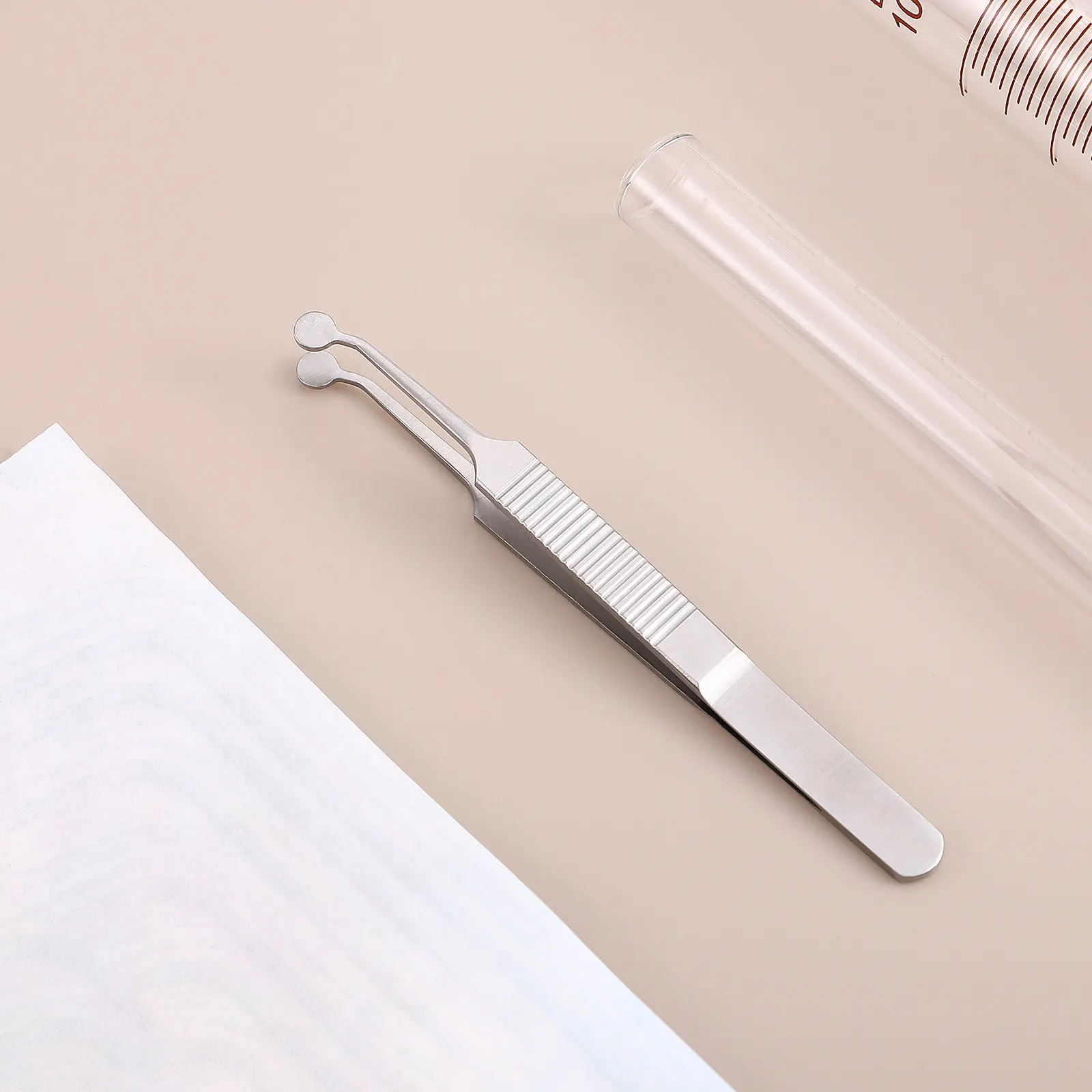 11cm Meibomian Gland Expressor Tool Stainless Steel Eyelid Tweezers for Eye Care Professional Forceps Compressor Tip
11cm Meibomian Gland Expressor Tool Stainless Steel Eyelid Tweezers for Eye Care Professional Forceps Compressor Tip