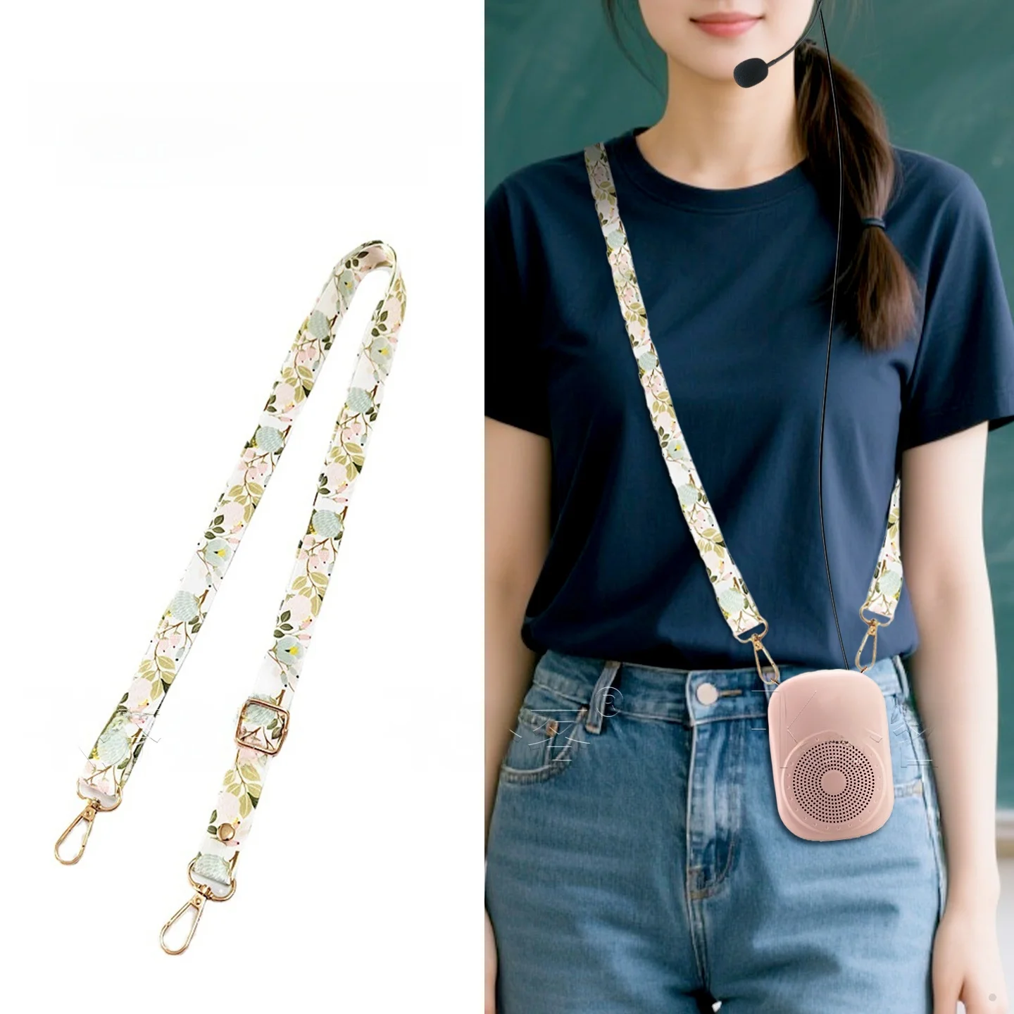 Регулируемый ремень для преподавания улья, держатель для микрофона с зажимом, школьные принадлежности, сумка для оборудования, ремень через плечо
Регулируемый ремень для преподавания улья, держатель для микрофона с зажимом, школьные принадлежности, сумка для оборудования, ремень через плечо