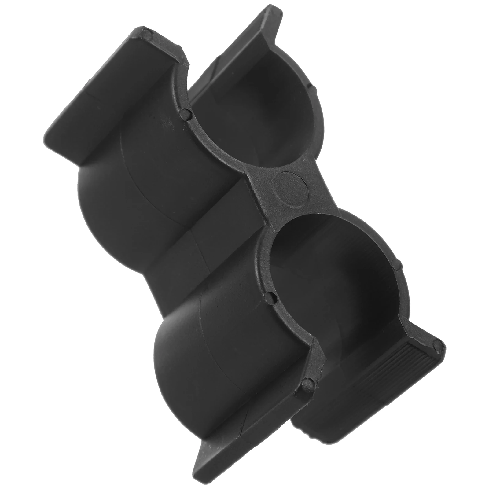 Double Tube Double Port Pipe Clamp Black Nylon Pipe Bracket for Fence Pipes Connection Rv Yacht Accessory 7 8\
Double Tube Double Port Pipe Clamp Black Nylon Pipe Bracket for Fence Pipes Connection Rv Yacht Accessory 7 8\