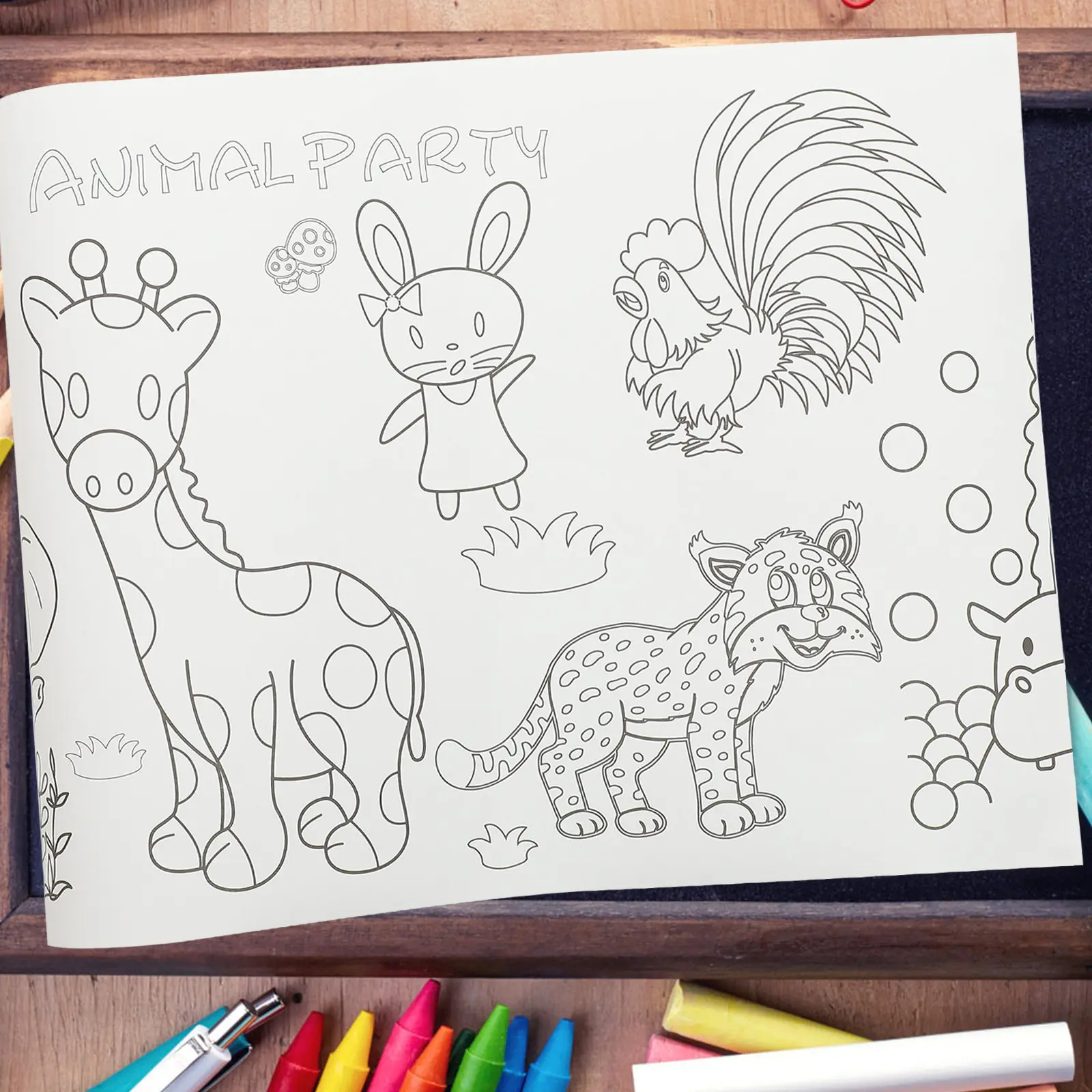 Детский постер-раскраска: высококачественный обучающий блокнот для рисования и граффити для дома и школы, творческий постер для рисования
Детский постер-раскраска: высококачественный обучающий блокнот для рисования и граффити для дома и школы, творческий постер для рисования