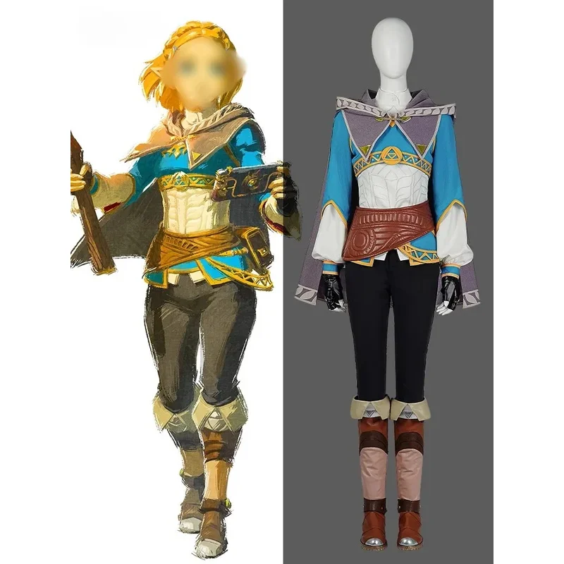FC6Game Tears Of The Kingdom Link Princess Zelda Cosplay Costume Outfit Halloween Carnival Party Suit for Woman Custom Made@FC8!
FC6Game Tears Of The Kingdom Link Princess Zelda Cosplay Costume Outfit Halloween Carnival Party Suit for Woman Custom Made@FC8!