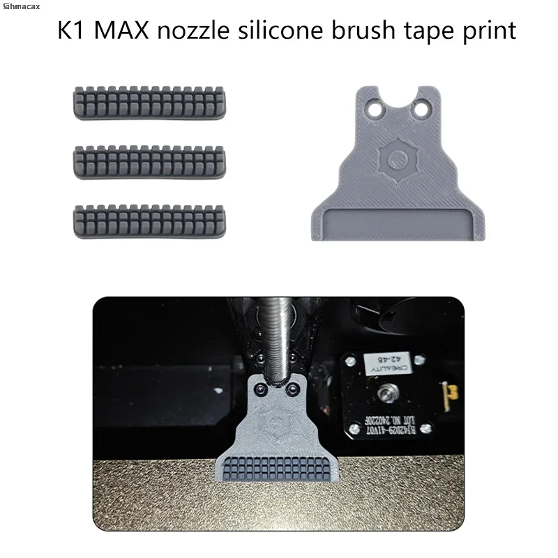 For Creality K1 K1C K1MAX Nozzle Silicone Brush 3D Printer Nozzle Cleaner Tool For K1 Series 3D Printer
For Creality K1 K1C K1MAX Nozzle Silicone Brush 3D Printer Nozzle Cleaner Tool For K1 Series 3D Printer