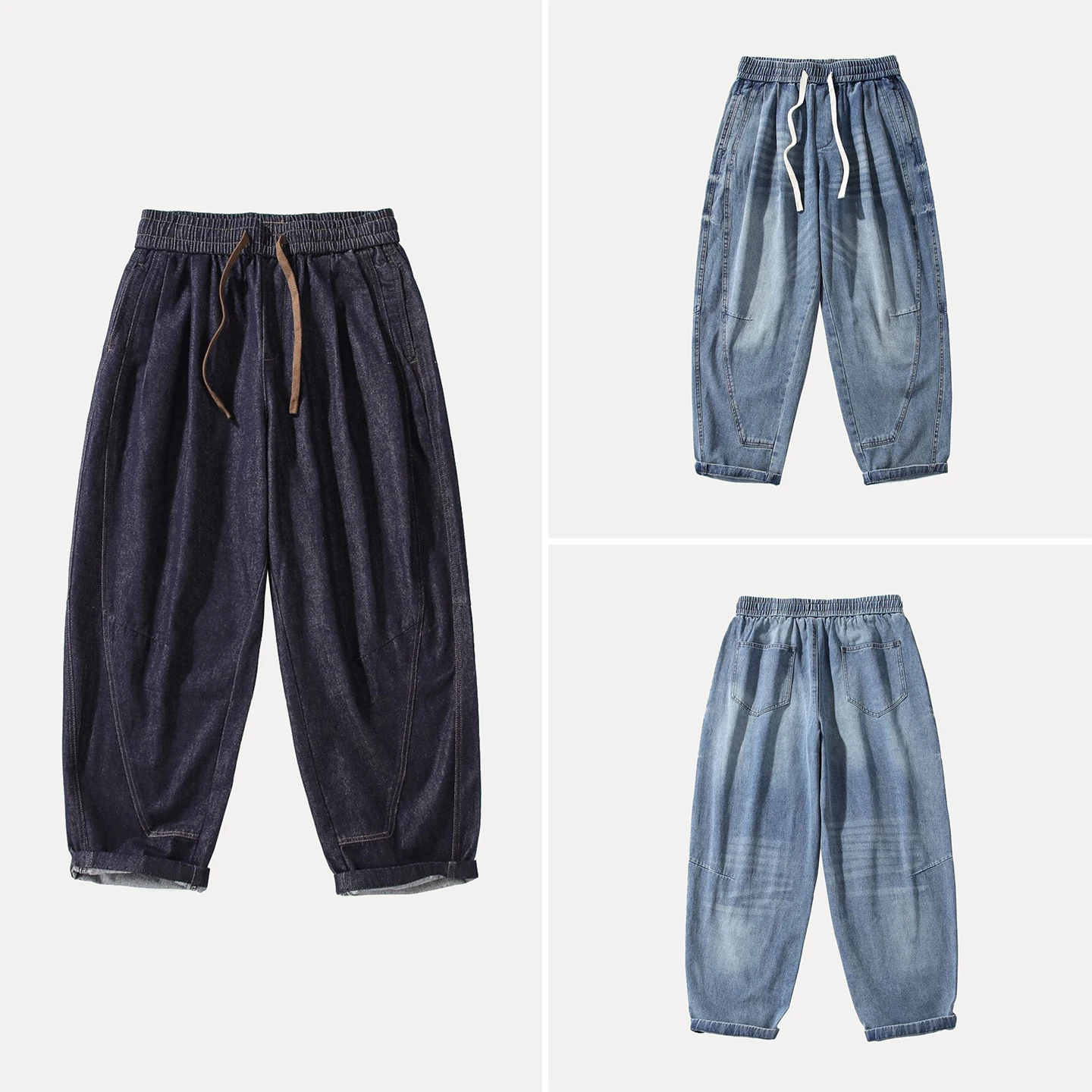 Men's Spring 2026 New Straight Leg Loose Wide Leg Jeans Non-fading Versatile Clothing Straight Cut Long Pants Casual Loose Fit
Men's Spring 2026 New Straight Leg Loose Wide Leg Jeans Non-fading Versatile Clothing Straight Cut Long Pants Casual Loose Fit