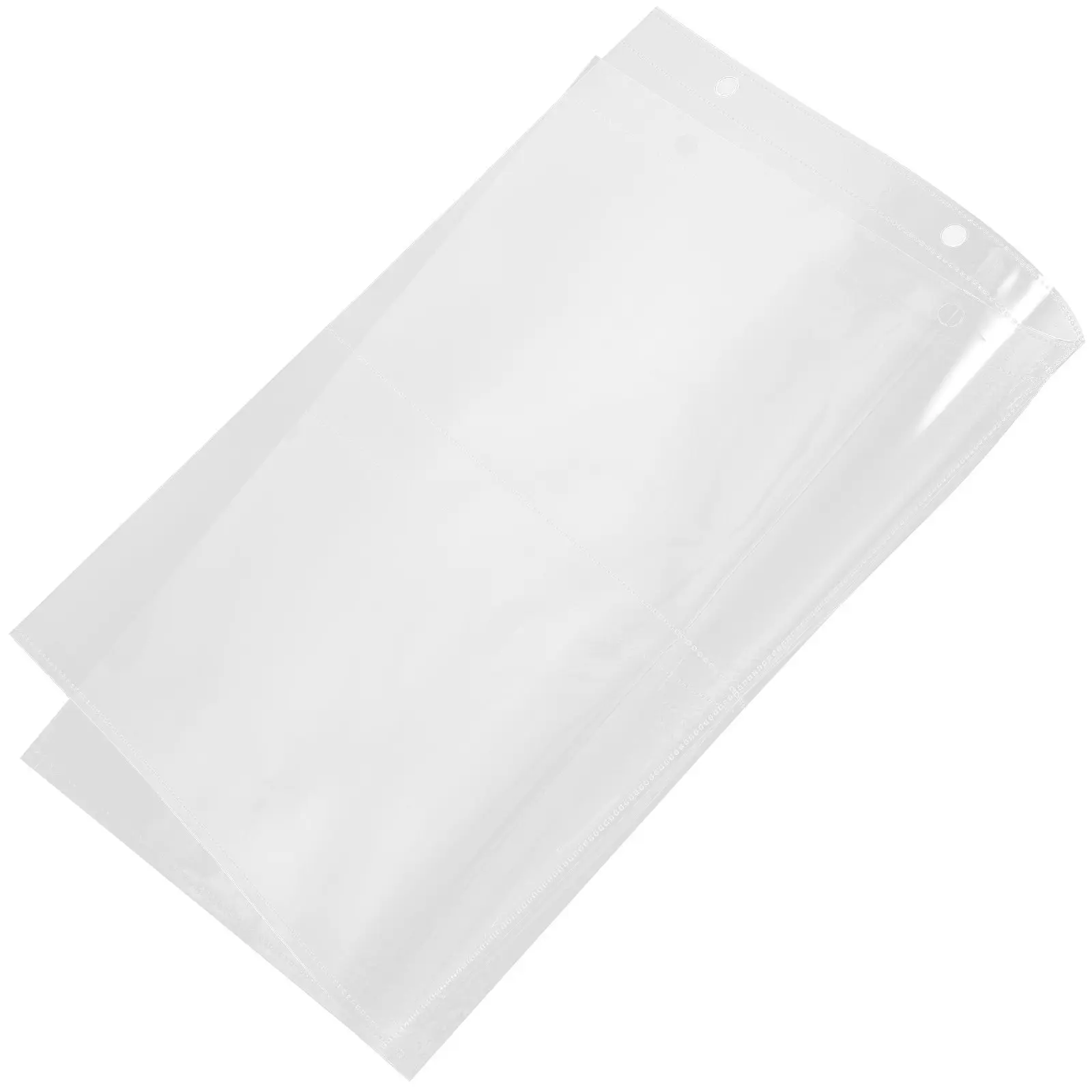 60Pcs A4 Transparent Photo Sleeves Clear Plastic Album Pages for Photos Postcards New Year Cards Magazines Posters Binder
60Pcs A4 Transparent Photo Sleeves Clear Plastic Album Pages for Photos Postcards New Year Cards Magazines Posters Binder