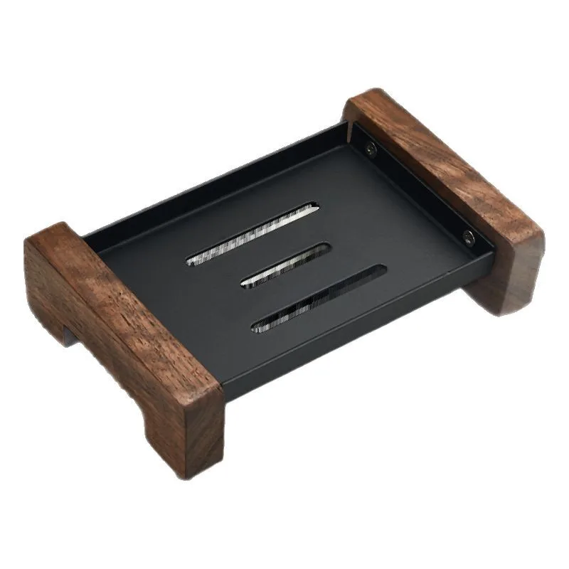 Walnut soap dish, household countertop, draining soap box, light luxury style hotel bathroom soap shelf
Walnut soap dish, household countertop, draining soap box, light luxury style hotel bathroom soap shelf