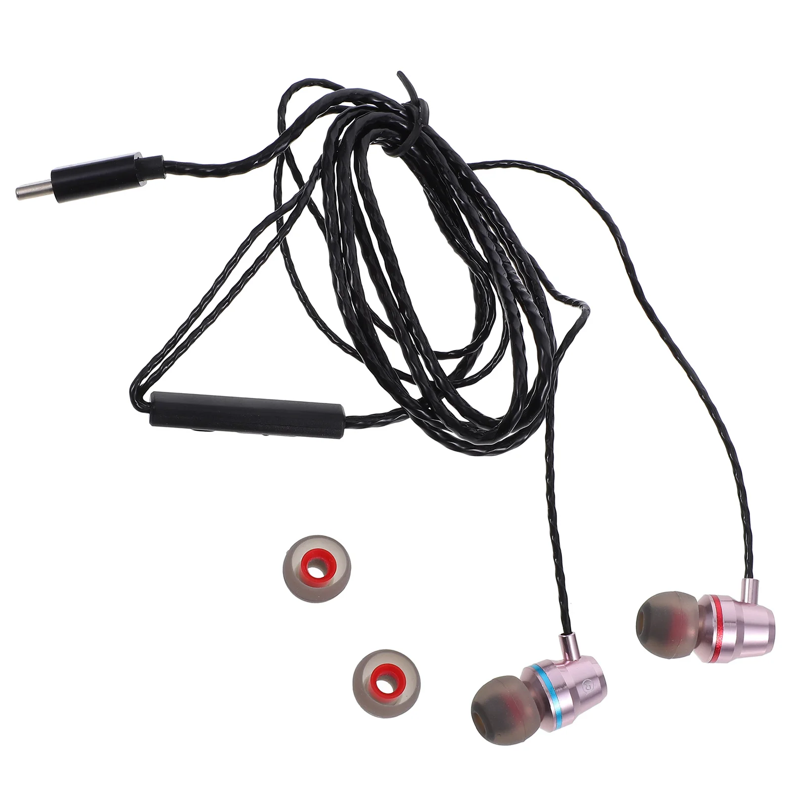 Type C Earphones In-ear Headphones Wired Headset Subwoofer Eartips Noise Isolation HIFI Stereo Sound Durable Fit
Type C Earphones In-ear Headphones Wired Headset Subwoofer Eartips Noise Isolation HIFI Stereo Sound Durable Fit