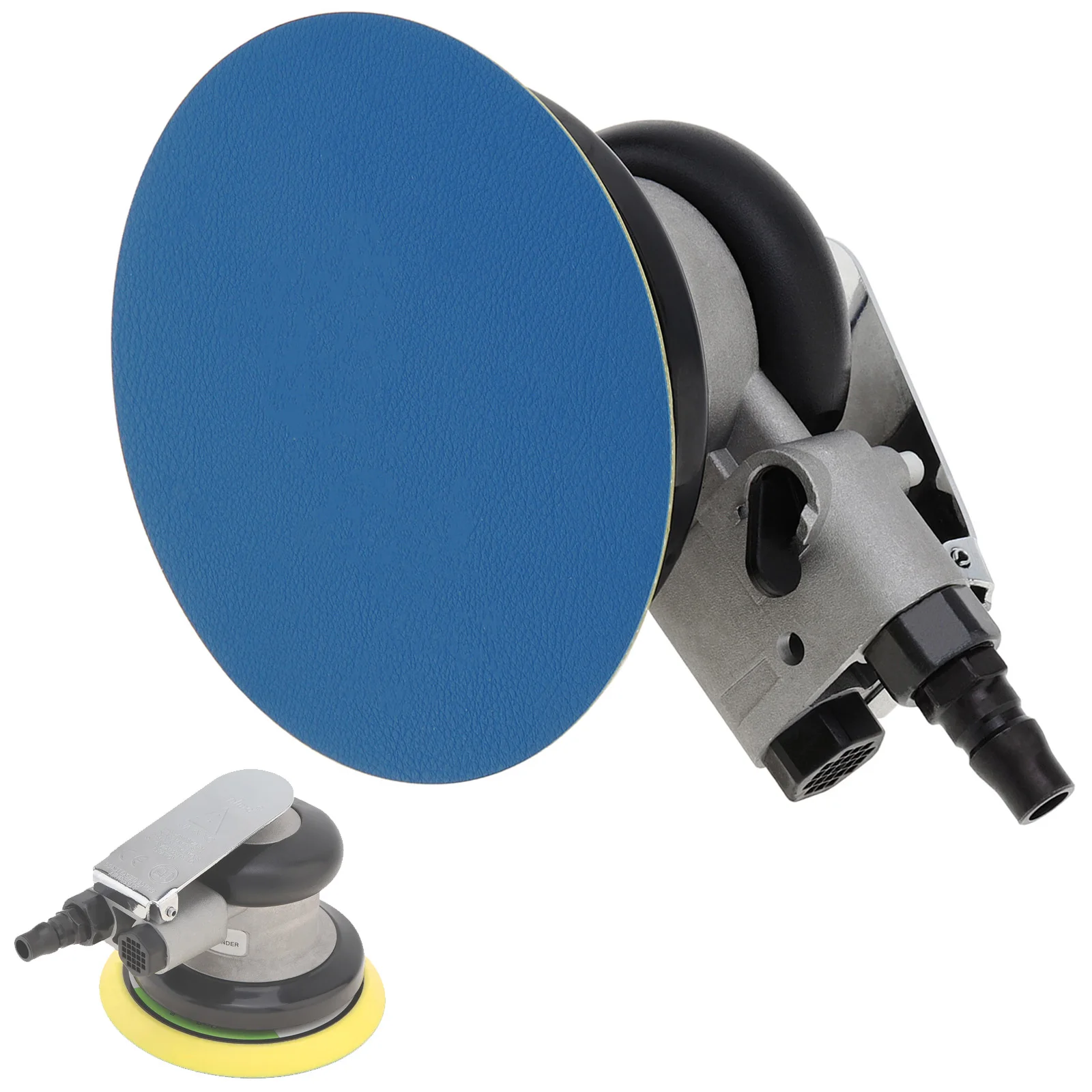 5 Inch Impulse Non Vacuum Vinyl PSA Sanding Circular Pneumatic Sandpaper Random Orbital Air Sander, Polished Grinding Machine
5 Inch Impulse Non Vacuum Vinyl PSA Sanding Circular Pneumatic Sandpaper Random Orbital Air Sander, Polished Grinding Machine