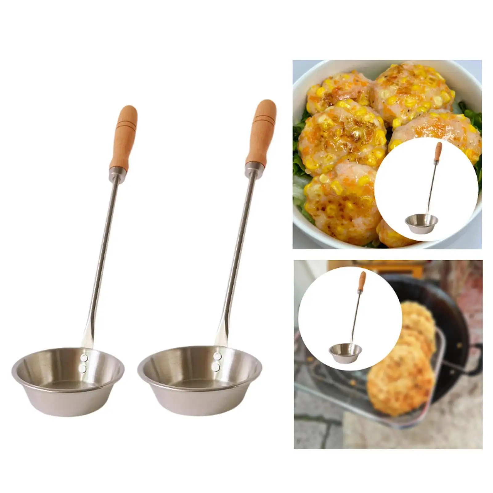 Ложка для жарки блинов, модель масляного пирса, кухонная утварь, креативная ручная круглая длинная ручка в китайском стиле, модель ложек для закусок
Ложка для жарки блинов, модель масляного пирса, кухонная утварь, креативная ручная круглая длинная ручка в китайском стиле, модель ложек для закусок
