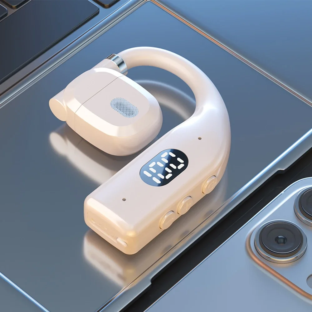 Bluetooth 5.3 Earphone Ear Hook Wireless Headphone 360° Rotation Low Latency HiFi Headset Waterproof Noise Reduction Earbud
Bluetooth 5.3 Earphone Ear Hook Wireless Headphone 360° Rotation Low Latency HiFi Headset Waterproof Noise Reduction Earbud