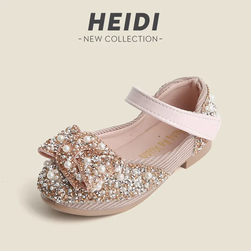 New Children's Flat Shoes Non Slip Kids Casual Party Performance Dance Footwear Fashion Sequin Pearl Girls Princess Dancing Shoe
New Children's Flat Shoes Non Slip Kids Casual Party Performance Dance Footwear Fashion Sequin Pearl Girls Princess Dancing Shoe