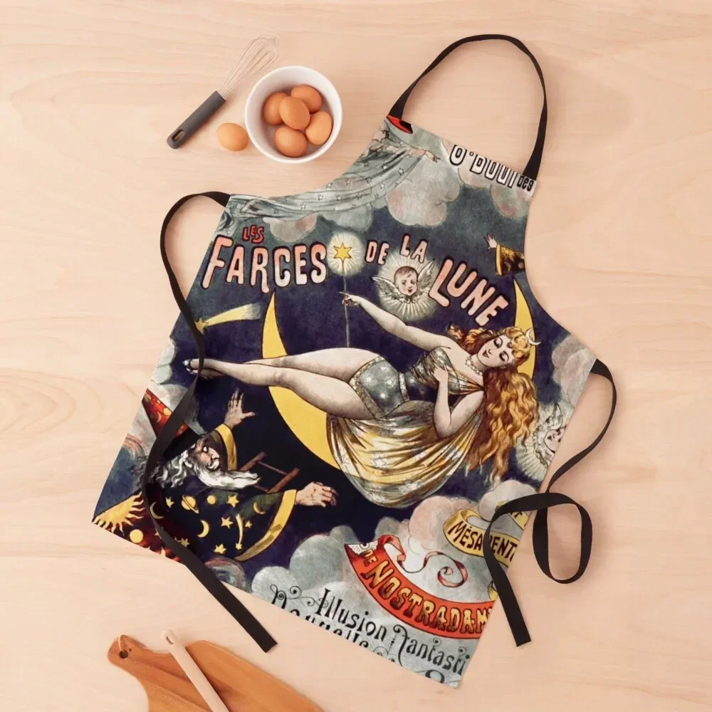 LES FARCES DE LA LUNE Apron Nursing Christmas gift Kitchenware professional kitchen Apron
LES FARCES DE LA LUNE Apron Nursing Christmas gift Kitchenware professional kitchen Apron