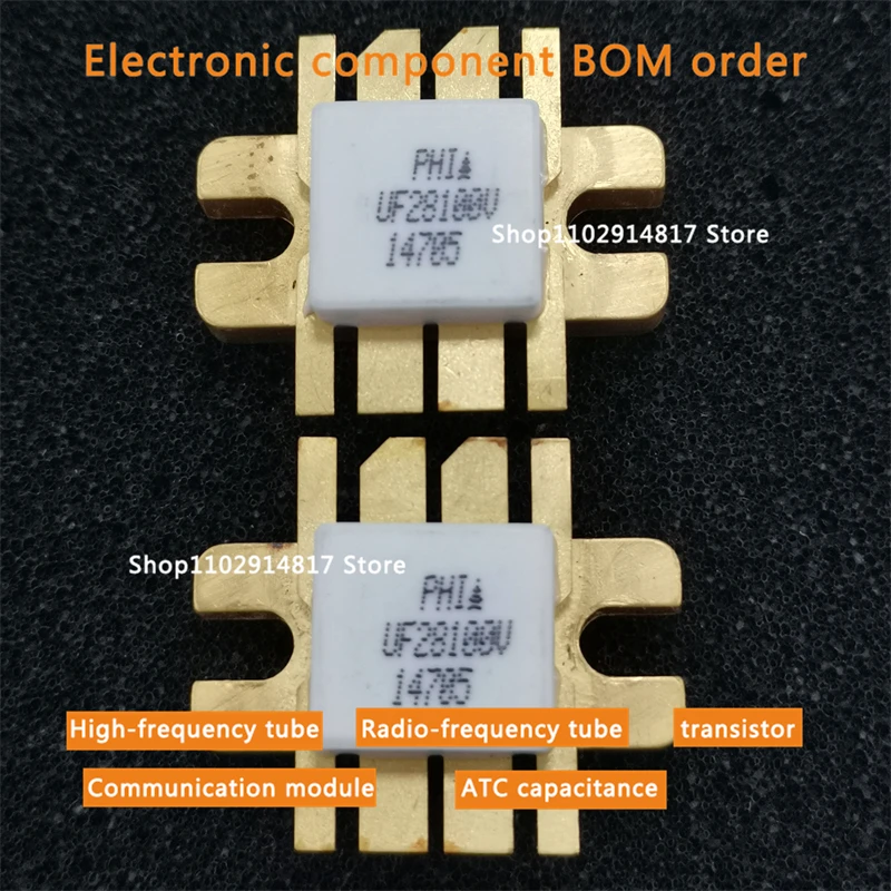 UF28100V high-frequency tube RF tube Communication module Microwave tube Electronic components In stock
UF28100V high-frequency tube RF tube Communication module Microwave tube Electronic components In stock
