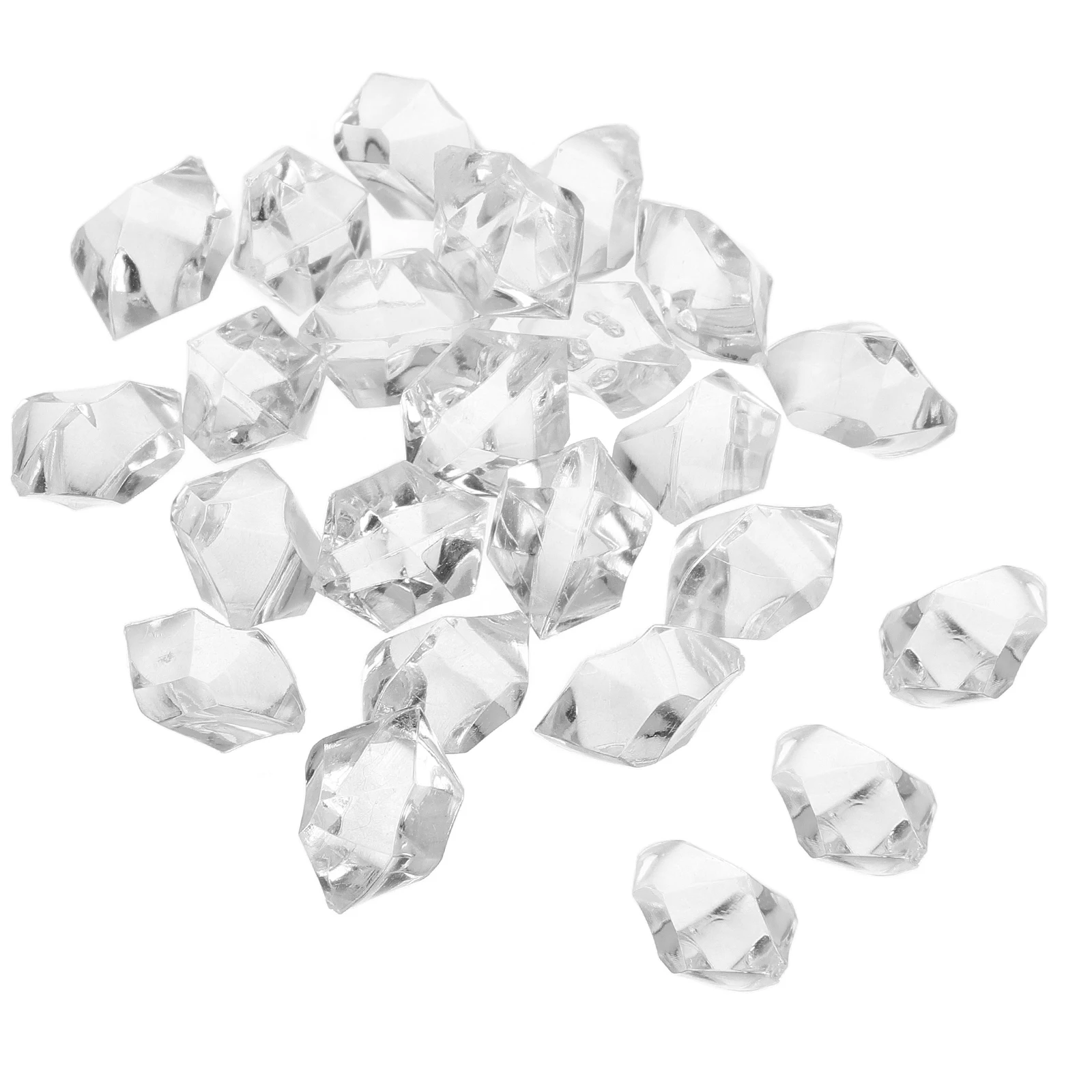 Crystal Diamond Jewelry Accessories Clear Octagon Beads Transparent Plastic Chips Home Decoration Vase Filler Fake Crystals
Crystal Diamond Jewelry Accessories Clear Octagon Beads Transparent Plastic Chips Home Decoration Vase Filler Fake Crystals