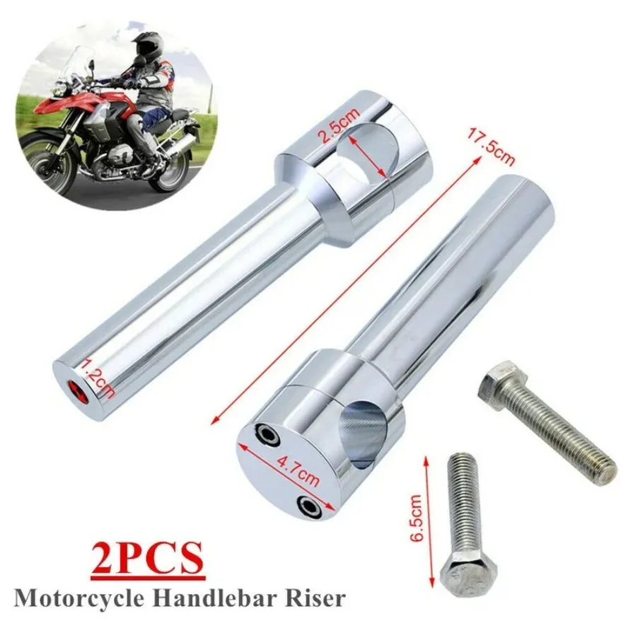 Round Motorcycle Handlebar Riser Mount Clamp Fit For 1''/25mm Faucet Handlebar 1PC
Round Motorcycle Handlebar Riser Mount Clamp Fit For 1''/25mm Faucet Handlebar 1PC