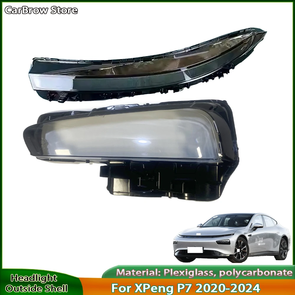 For XPeng P7 2020-2024 Headlamp Cover Transparent Lamp Shade Case Headlight Shell Lens Plexiglass
For XPeng P7 2020-2024 Headlamp Cover Transparent Lamp Shade Case Headlight Shell Lens Plexiglass