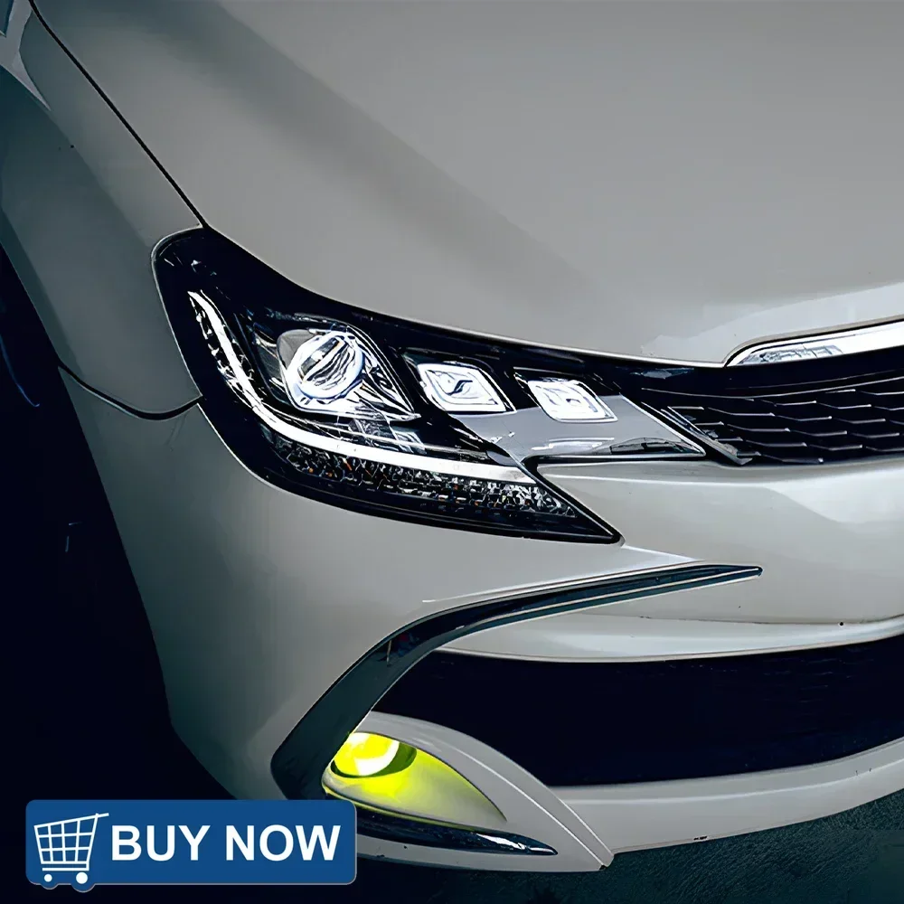 For Toyota REIZ MARK X 2013-2017 Car Front lamps All New Upgrade LED Demon eye Style Three light Design Hot Sale Accessories
For Toyota REIZ MARK X 2013-2017 Car Front lamps All New Upgrade LED Demon eye Style Three light Design Hot Sale Accessories