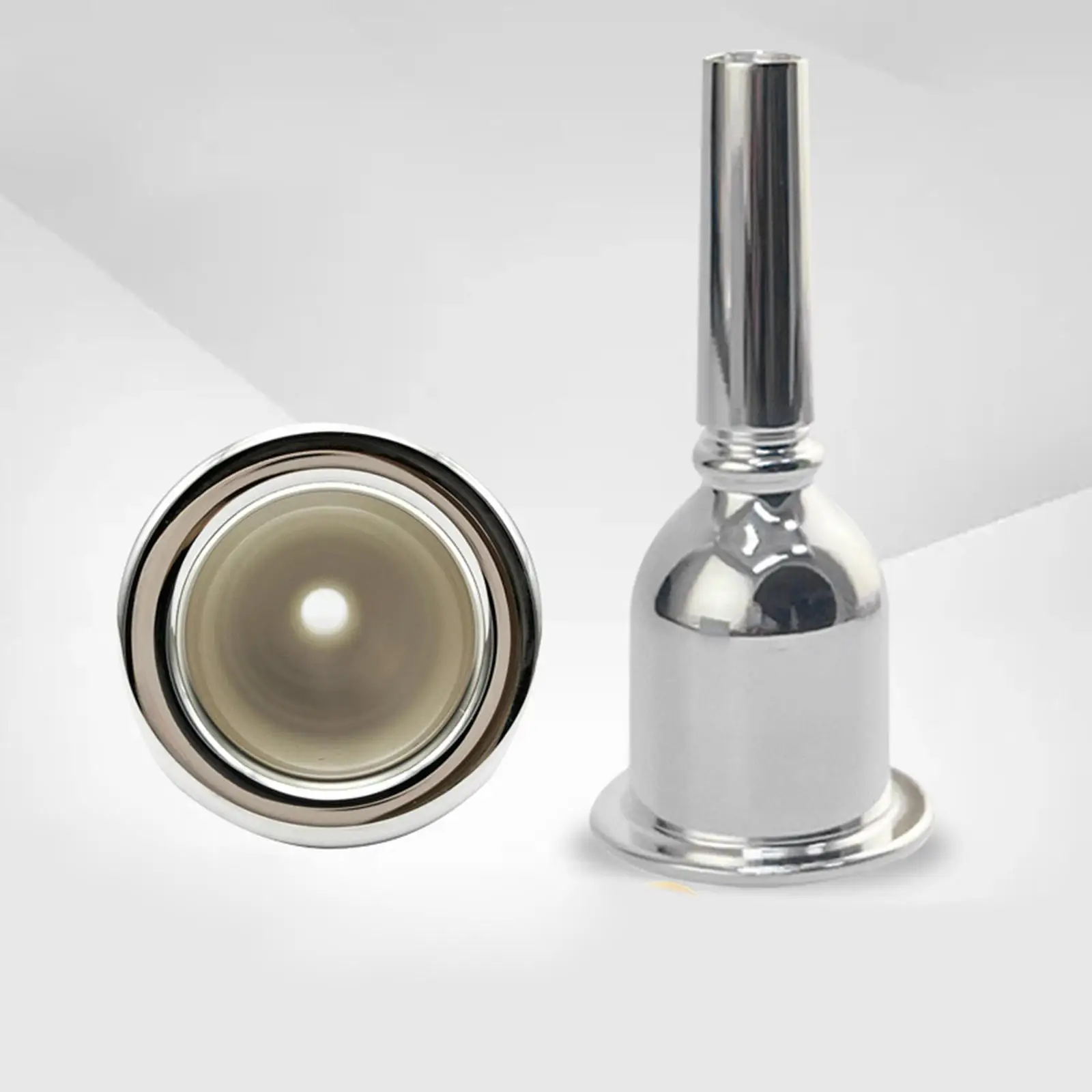 Tuba Mouthpiece for Beginners Player Musical Instrument Parts Professional Gift for Music Lovers Silver Plated Brass Mouthpiece
Tuba Mouthpiece for Beginners Player Musical Instrument Parts Professional Gift for Music Lovers Silver Plated Brass Mouthpiece