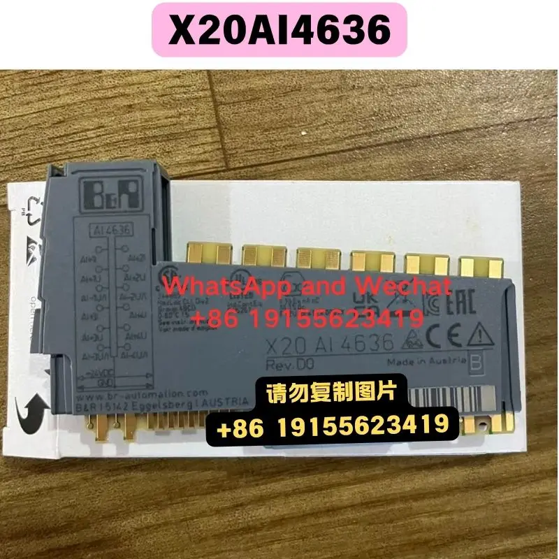 Совершенно новый оригинальный модуль X20AI4636 Функциональный тест ОК Быстрая доставка
Совершенно новый оригинальный модуль X20AI4636 Функциональный тест ОК Быстрая доставка