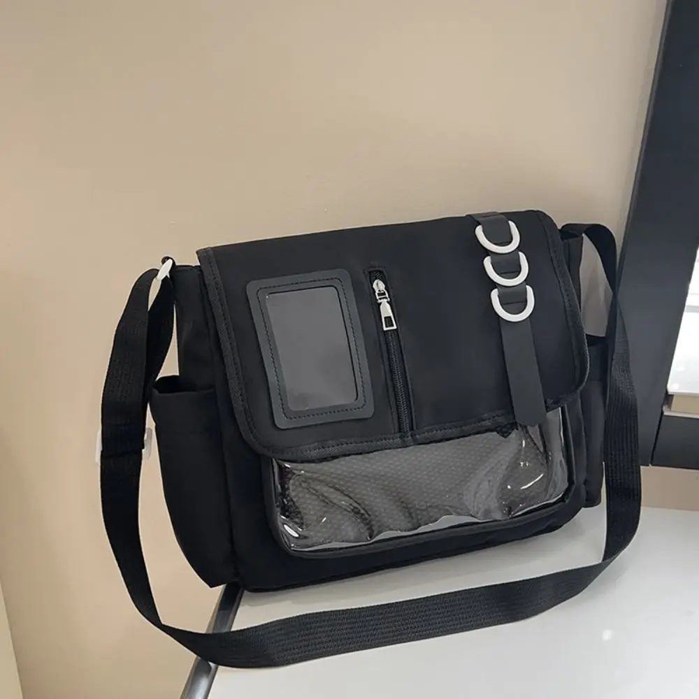 Zipper Bag Solid Color Itabag Cotton Doll Bag Nylon Transparent Bags Wallet Idol Merchandise Storage Shoulder Bag Storage Bag
Zipper Bag Solid Color Itabag Cotton Doll Bag Nylon Transparent Bags Wallet Idol Merchandise Storage Shoulder Bag Storage Bag