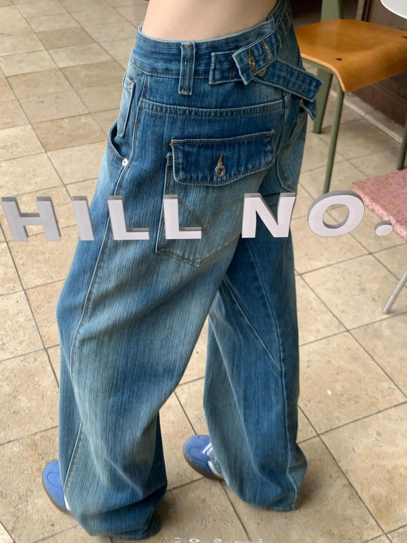 Women's Summer 2026 New Design Washed Bamboo Texture Wide Leg Button Workwear Jeans High Waist Comfortable Daily Blue Denim
Women's Summer 2026 New Design Washed Bamboo Texture Wide Leg Button Workwear Jeans High Waist Comfortable Daily Blue Denim