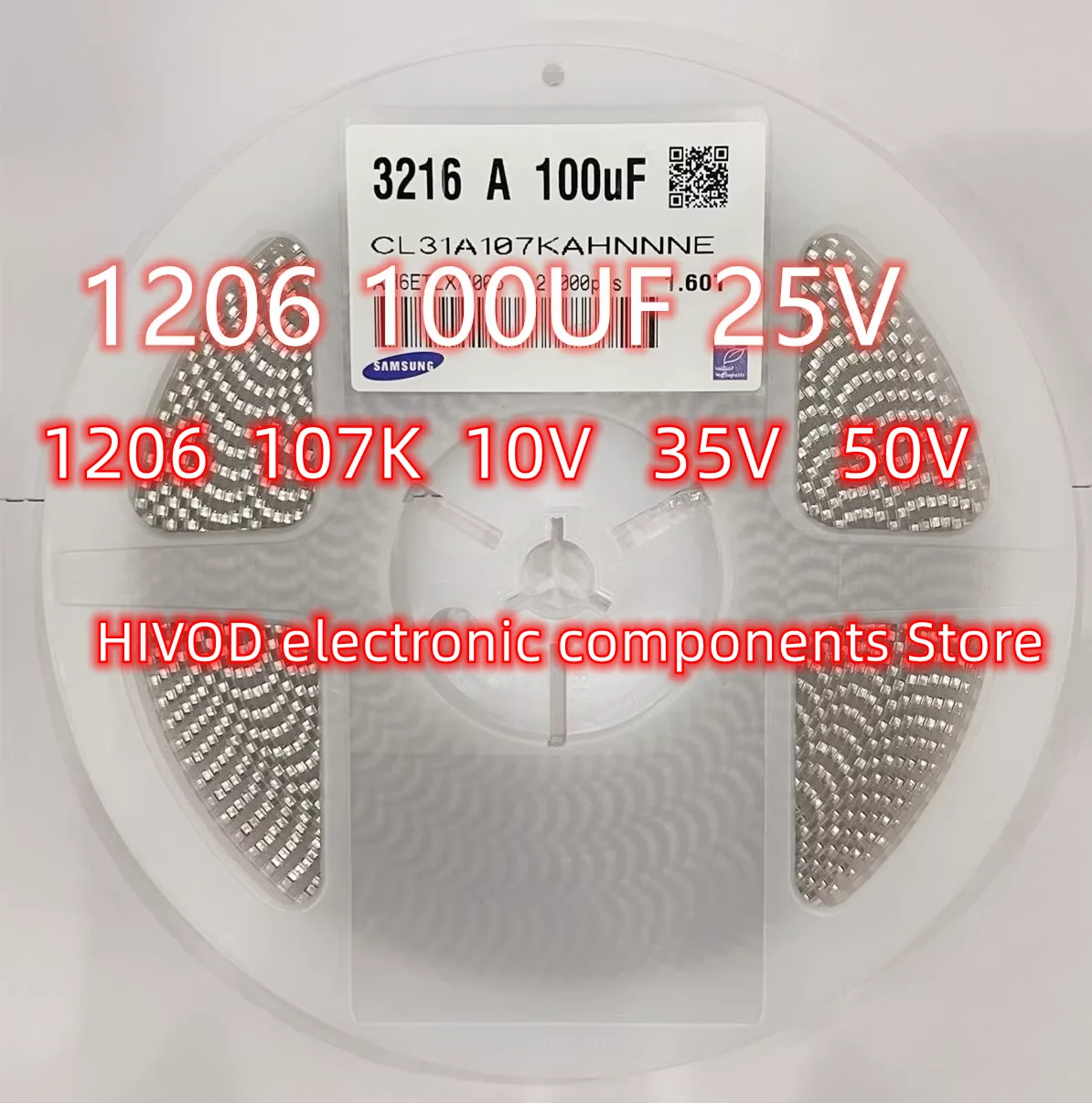2000 шт. 1206 107K 100 мкФ 6,3 В/10 В/16 В/25 В 35 В 50 В X7R 10% керамические конденсаторы для поверхностного монтажа
2000 шт. 1206 107K 100 мкФ 6,3 В/10 В/16 В/25 В 35 В 50 В X7R 10% керамические конденсаторы для поверхностного монтажа
