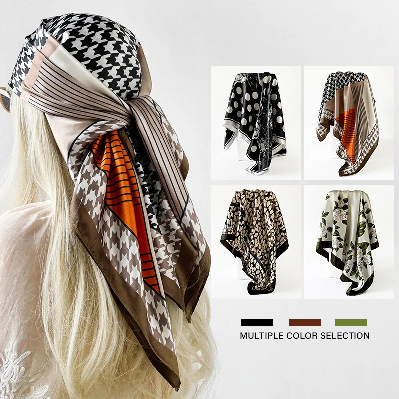 Satin Turban Square Scarf Hijab Luxury Shawl Headscarf Ribbon Bandana Female Hair Bands Foulards Femme Accesories Headband
Satin Turban Square Scarf Hijab Luxury Shawl Headscarf Ribbon Bandana Female Hair Bands Foulards Femme Accesories Headband