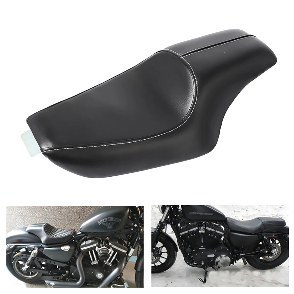 Black Motorcycle Driver Front Rear Passenger Seat Two Up Seat For Harley Sportster XL883 1200 X48 2004-2016
Black Motorcycle Driver Front Rear Passenger Seat Two Up Seat For Harley Sportster XL883 1200 X48 2004-2016