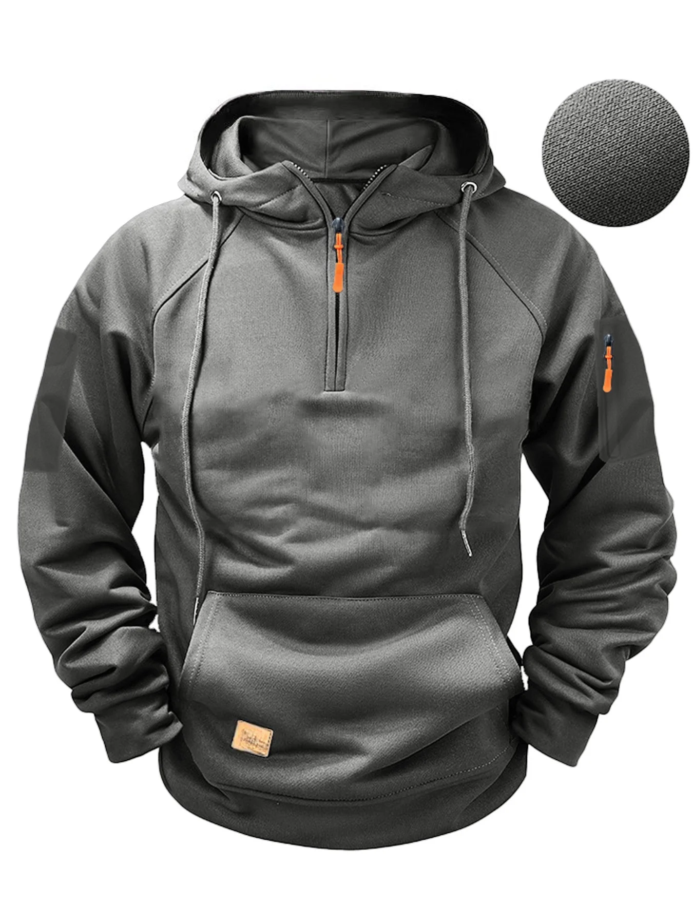 2026 Autumn/Winter Men's Hoodie Fashion Casual Sports Hoodie Retro Harajuku Long Sleeve Zipper Multi Pocket Loose Street Wear
2026 Autumn/Winter Men's Hoodie Fashion Casual Sports Hoodie Retro Harajuku Long Sleeve Zipper Multi Pocket Loose Street Wear