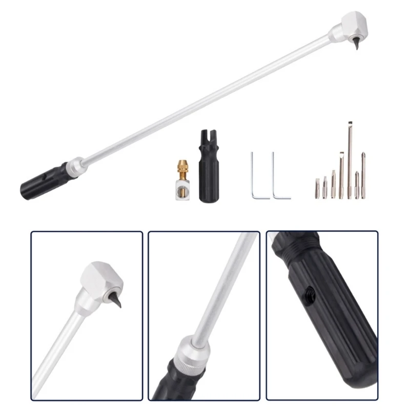 Motorcycle Carburetor Screw Adjustment Tool 480mm Extended Reach Steel 90 Degree Design For Fine Tuning H9EE
Motorcycle Carburetor Screw Adjustment Tool 480mm Extended Reach Steel 90 Degree Design For Fine Tuning H9EE